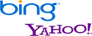 Bing und Yahoo!