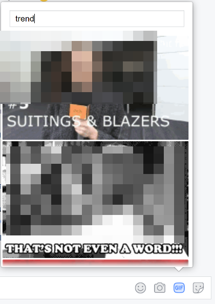 Facebook: neuer GIF-Button für Kommentare