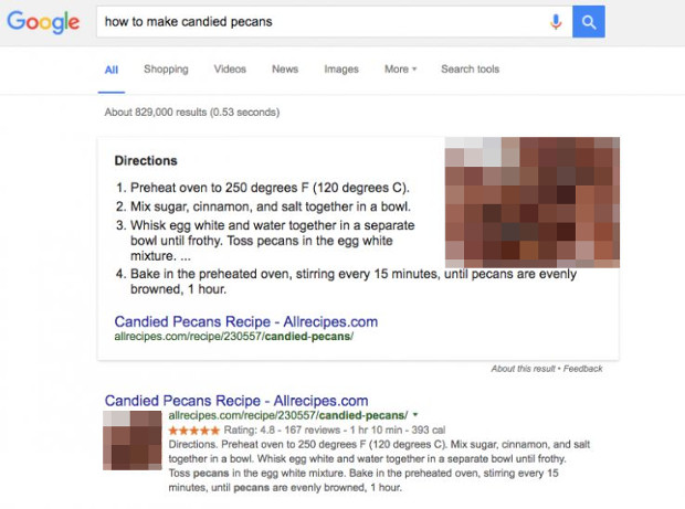 Featured Snippet: Wenn die komplette Antwort sichtbar ist, dann besteht wenig Anlass zum Klicken