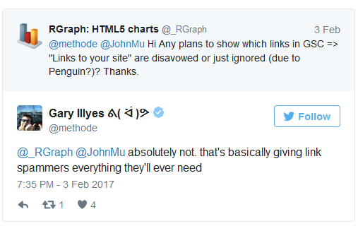 Gary Illyes: 'Erweiterte Linkinformationen würden Spammern helfen"