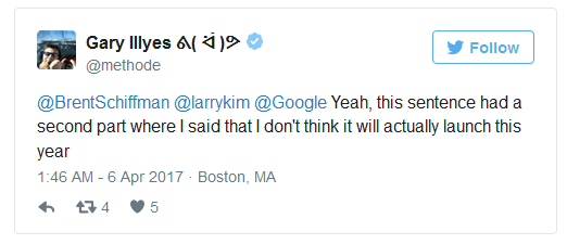 Laut Gary Illyes kommt der neue Google-Index wohl erst im nächsten Jahr