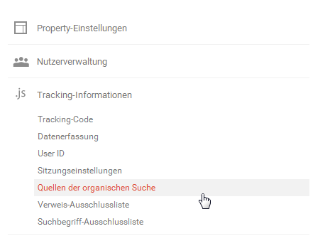 Google Analytics: Quellen der organischen Suche