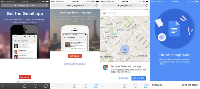 Google: Interstitials für eigene Apps