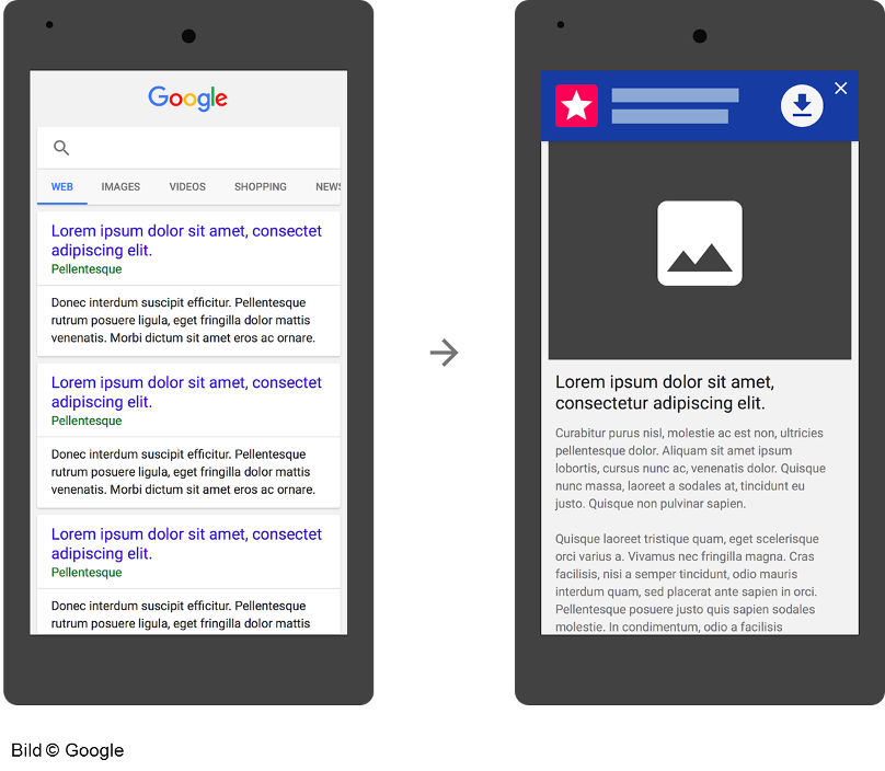 Google: Interstitial ok