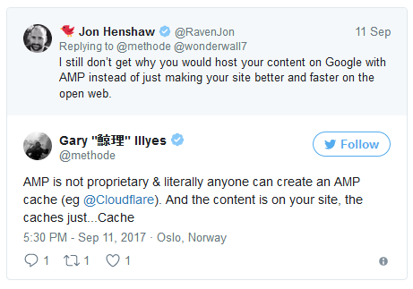 Google: Jeder kann AMP-Cache einrichten
