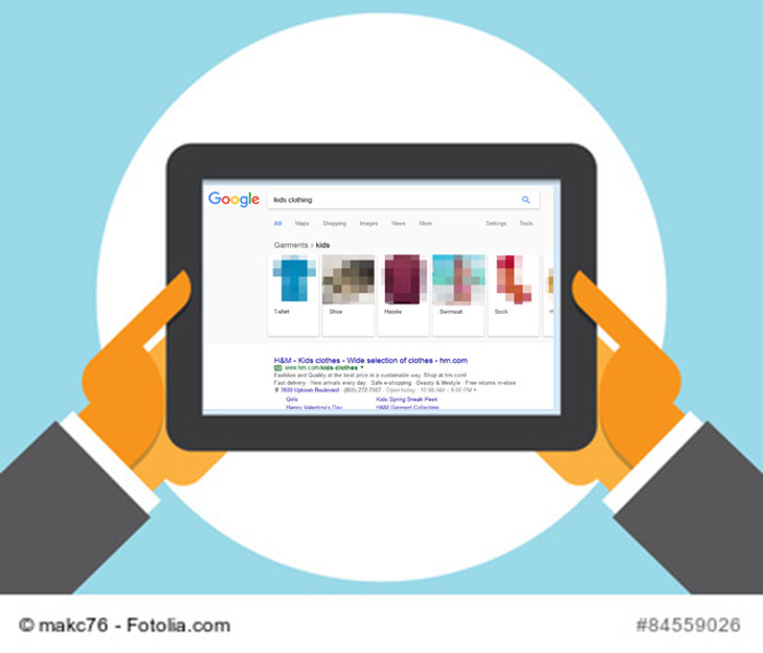 Google: Kategorien für organische Suchergebnisse