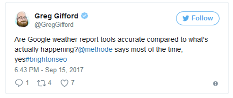 Google lobt SEO-Wetter-Tools