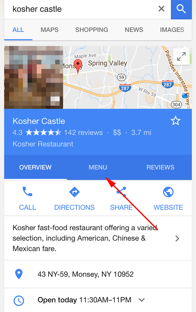 Google: neue Version von Local Panels mit Tab-Navigation