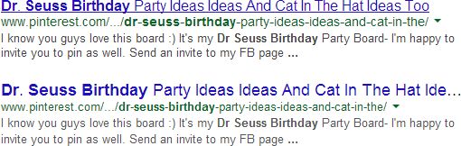 Google-Snippets vor und nach dem Redesign - Bilquelle: Moz