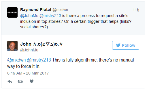 Google: Schlagzeilen werden algorithmisch ausgewählt