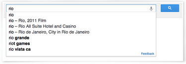 Google Knowledge Graph im Einsatz bei Suchvorschlägen