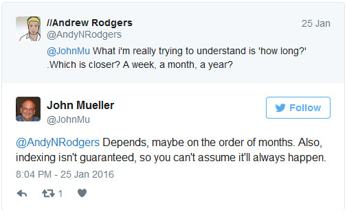 Johannes Müller auf Twitter: Reindexierung von Bildern kann lange dauern