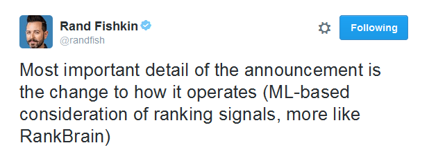Rand Fishkin auf Twitter