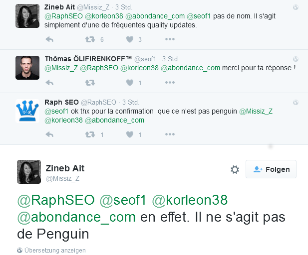 Doch kein Penguin-Update?