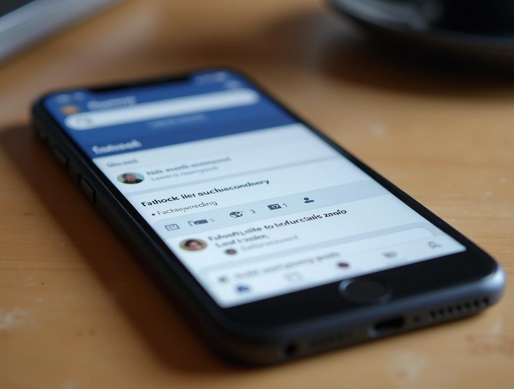 Facebook Suche auf Smartphone