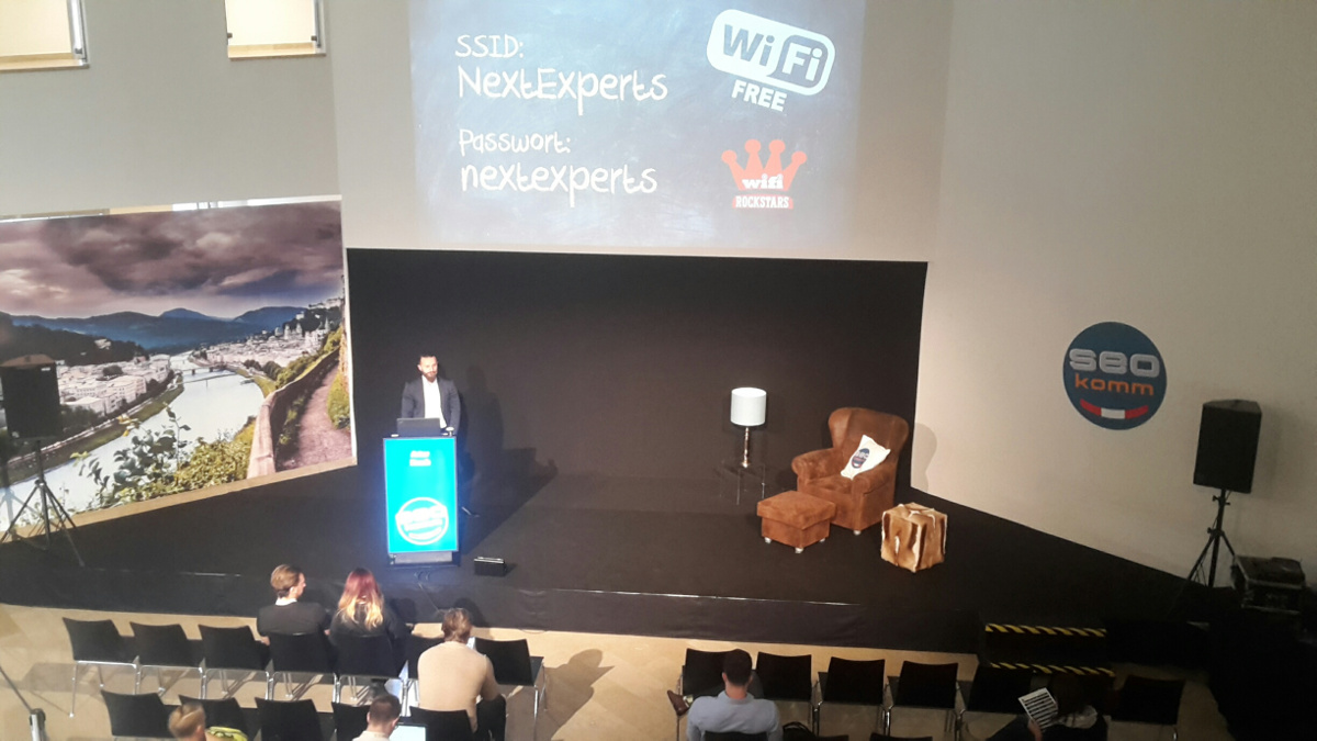 Artur Kosch auf der SEOkomm