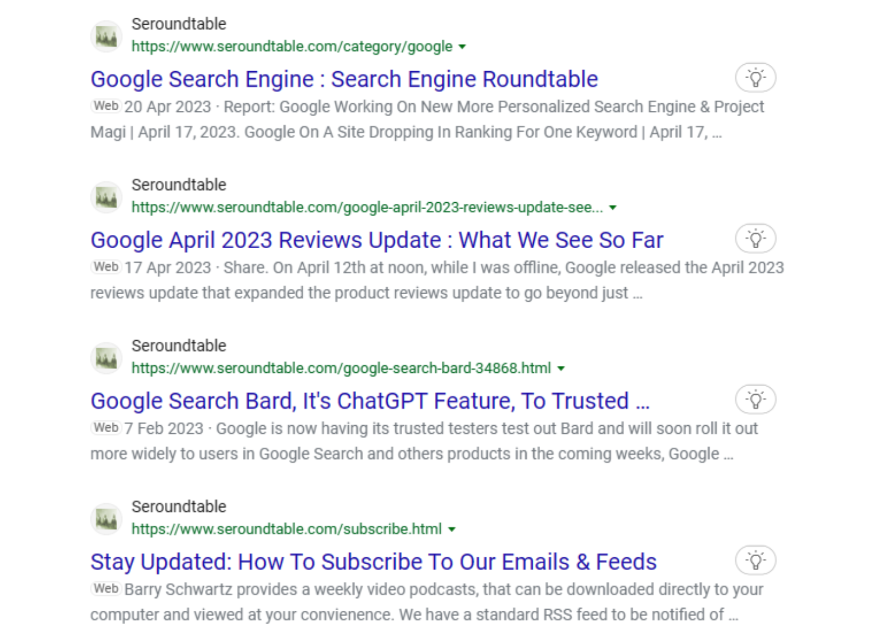 Bing testet Favicons und Website-Namen in den Suchergebnissen