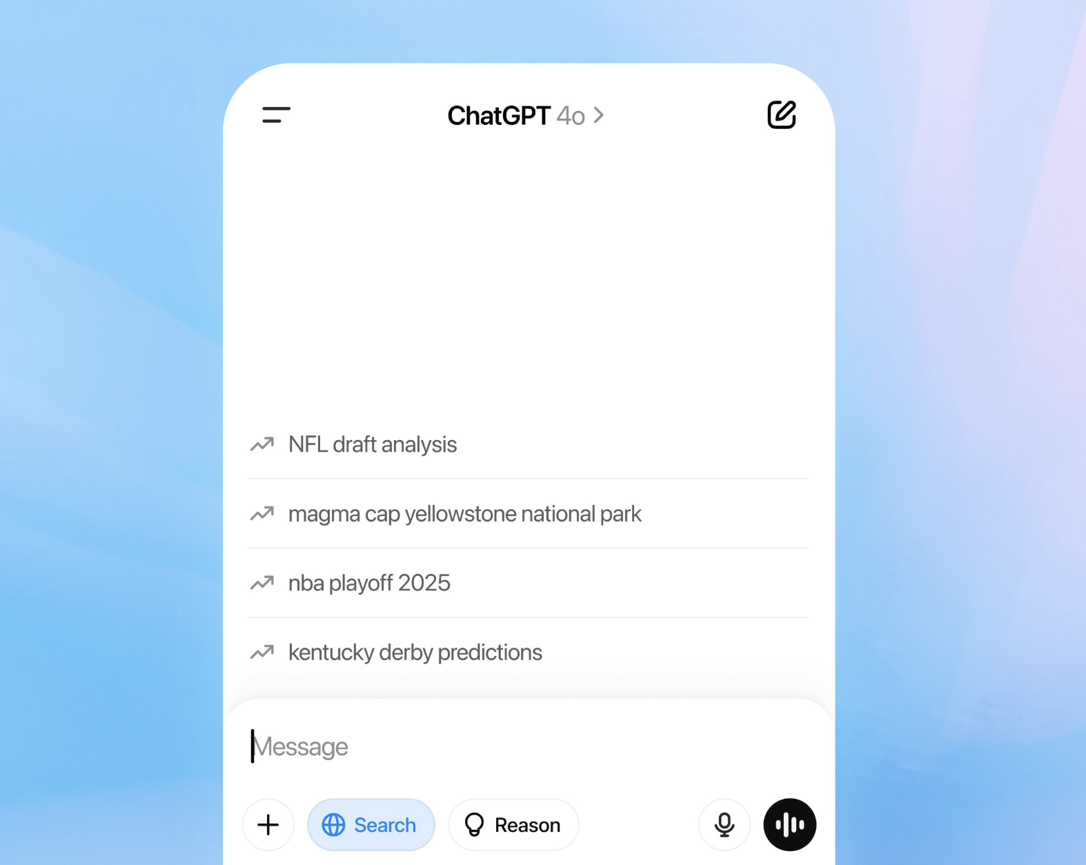 ChatGPT Trending Searches
