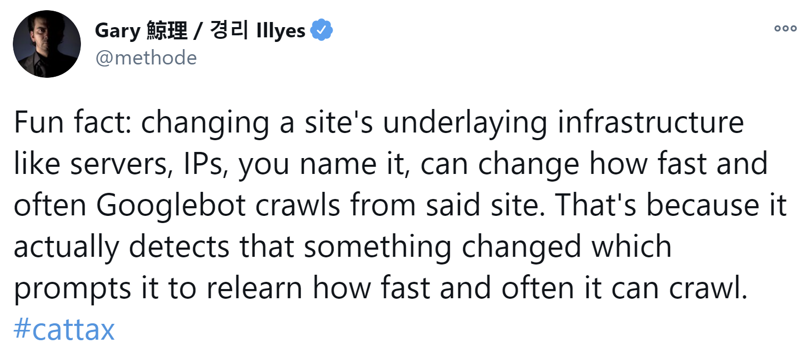 Google: Änderungen an der Server-Infrastruktur können sich auf die Frequenz und die Geschwindigkeit des Crawlens auswirken