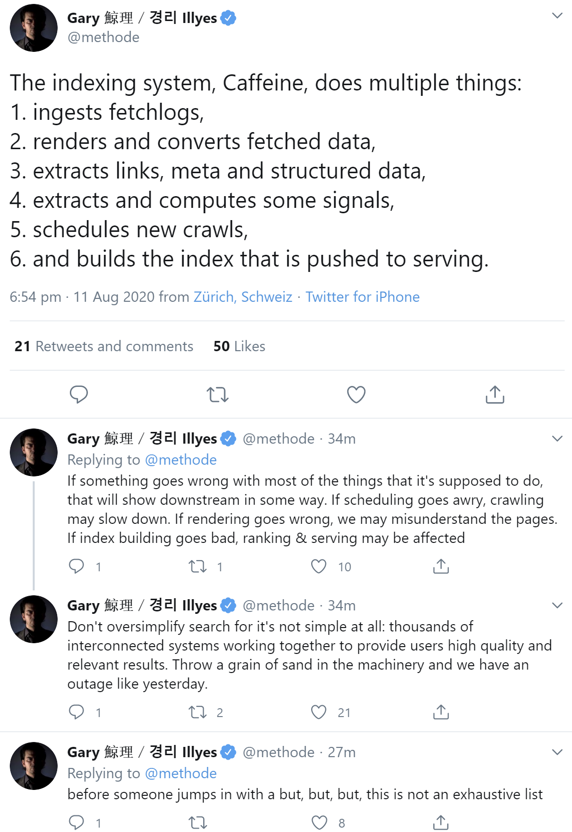 Gary Illyes erklärt Googles Indexierungssystem