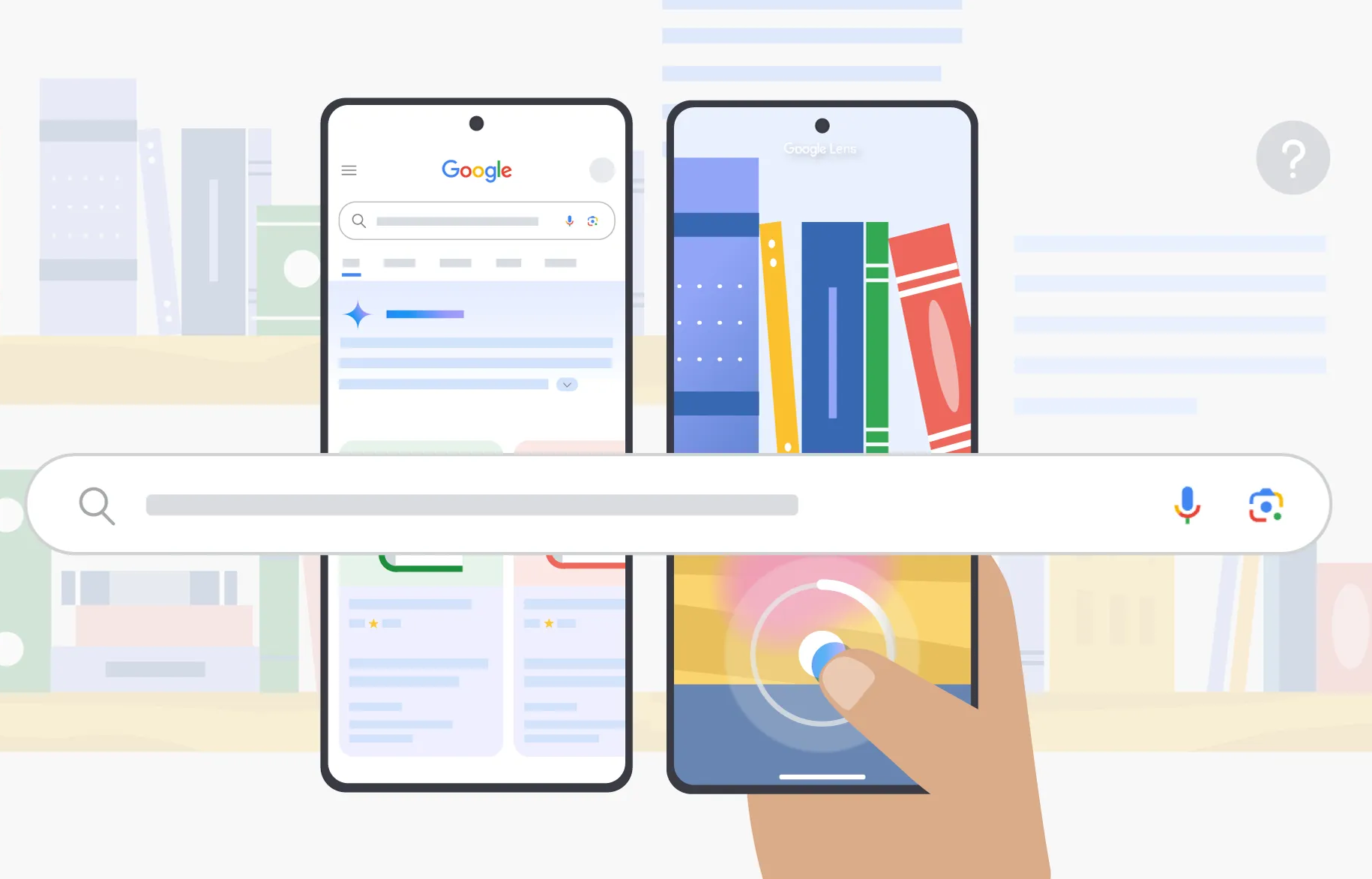 Google AI Mode multimodal