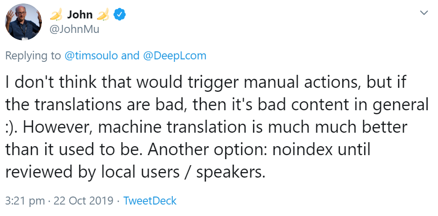 Google: Automatisch erzeugte Übersetzungen sind besser geworden
