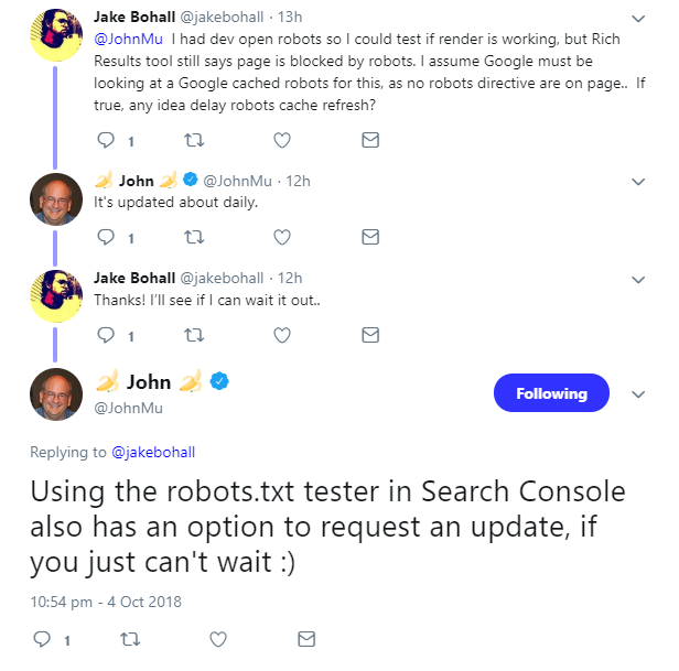 Google: Daten der Tools werden täglich aktualisiert