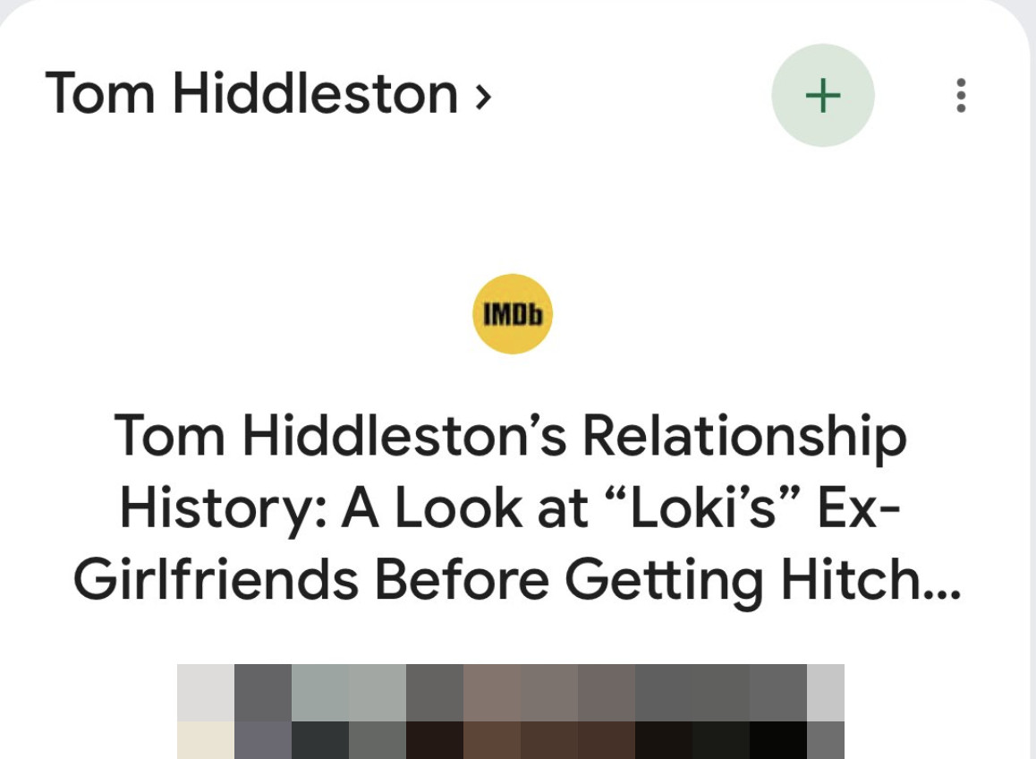 Google Discover: Themenvorschlag