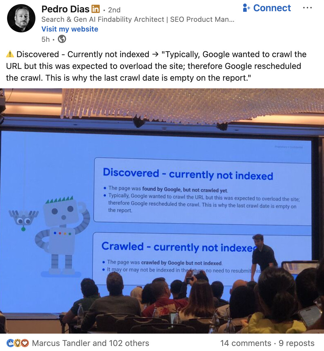 Google: Welche Gründe es für 'discovered - currently not indexed gibt'