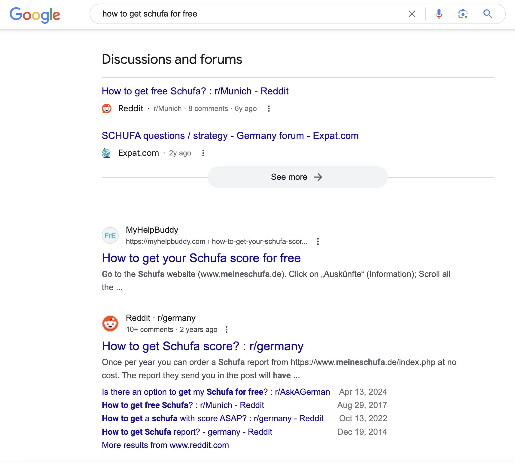 Discussions and Forums