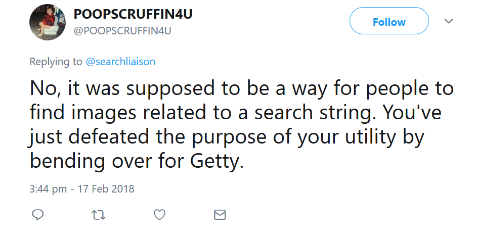Nutzer: Google sei gegenüber Getty Images eingeknickt