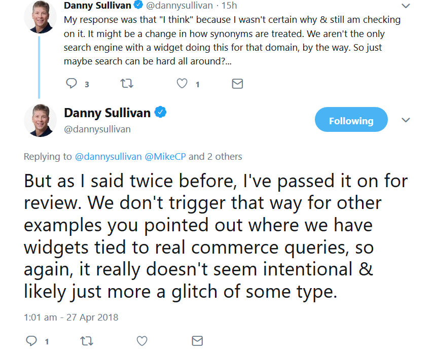 Google: eigenes Ergebnis statt speed.test.net wohl keine Absicht