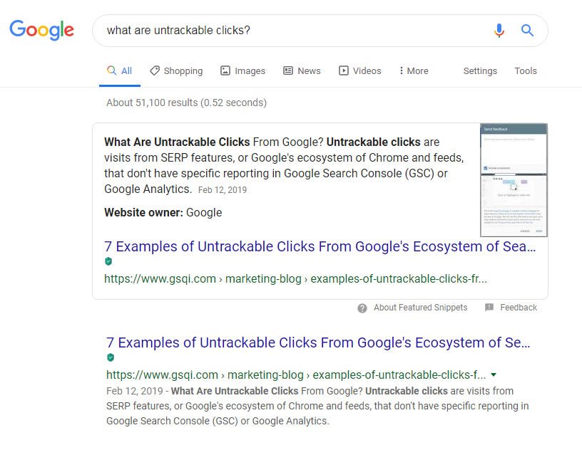 Google: Featured Snippet mit Link auf eine bestimmte Textpassage (Desktop-Suche)