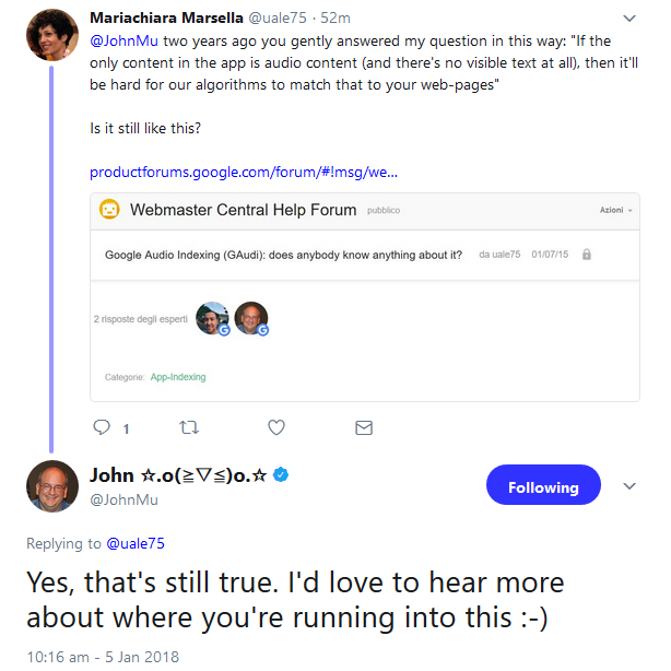 Google: Indexierung von Podcasts immer noch schwierig