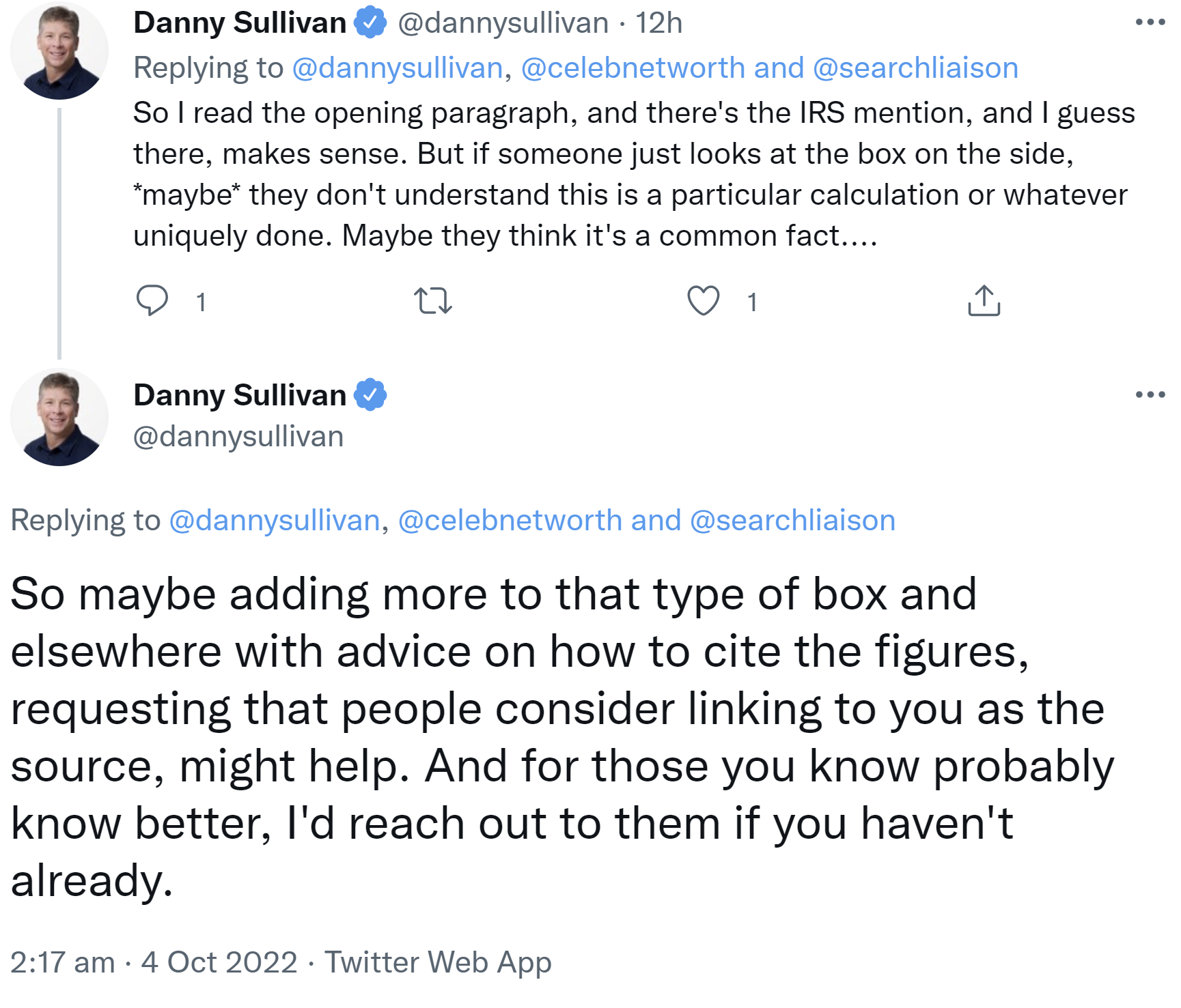 Danny Sullivan: Tipps, wenn kopierte Inhalte besser ranken als die Quelle