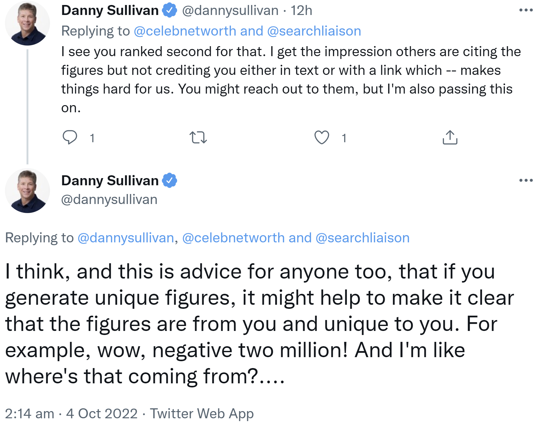 Google: Kopie kann Quelle in den Suchergebnissen übertreffen, wenn die Quelle nicht verlinkt oder genannt wird