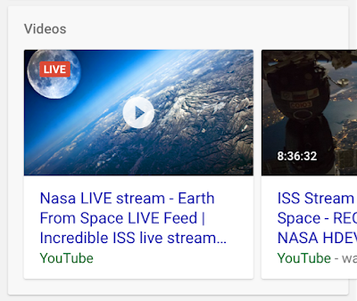Google: 'Live'-Badge für Videos