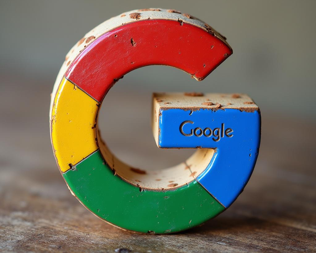Google Logo Stempel