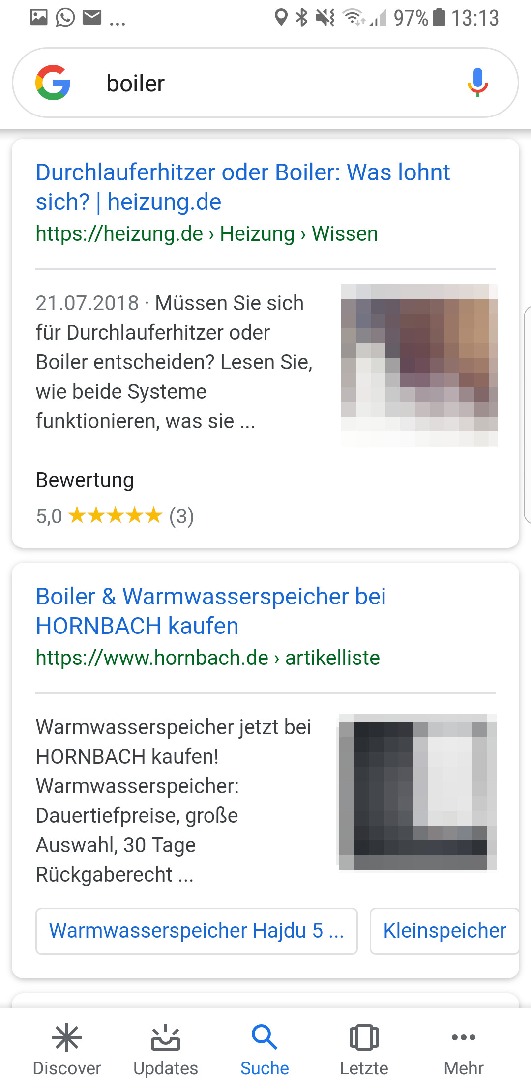 Google Image Thumbnail: Beispiel