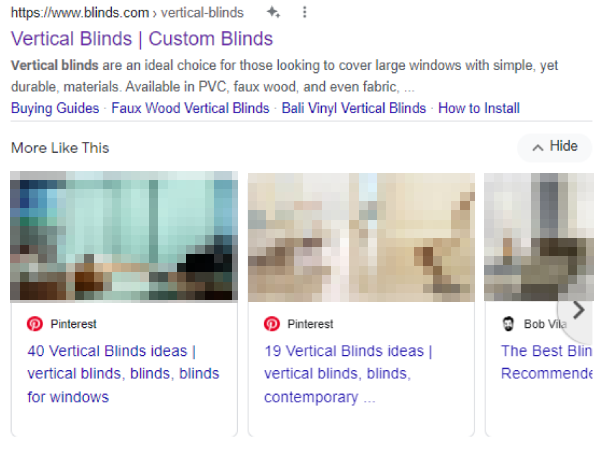 Google 'More like this'