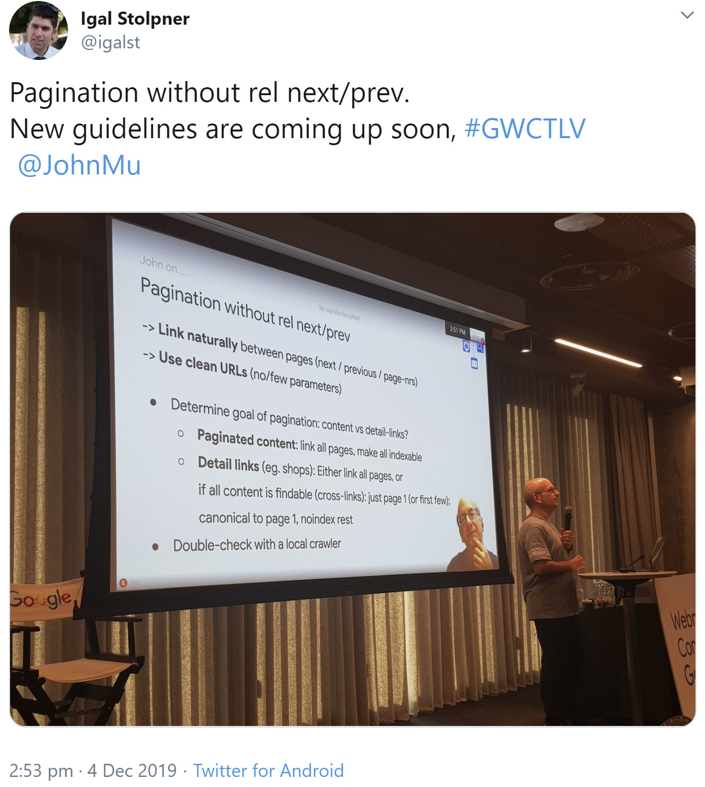 Google: neue Empfehlungen für paginierte Inhalte