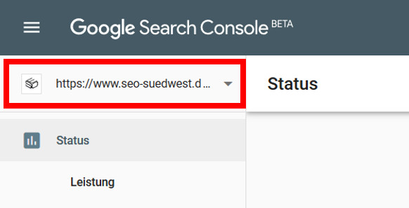 Schnellfilter in der neuen Google Search Console