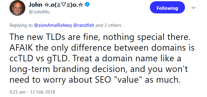 Google: neue TLDs sind aus Suche-Sicht in Ordnung