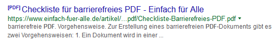 Google: PDF-Kennzeichnung alt