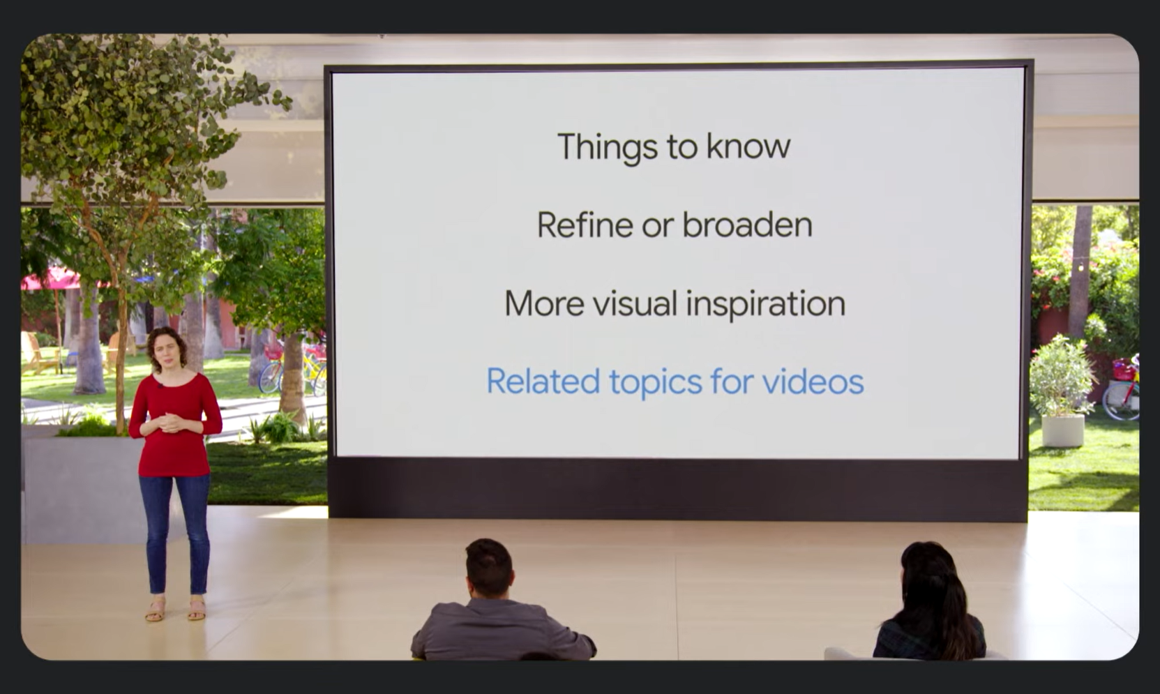 Google: Erkennen verwandter Themen in Videos