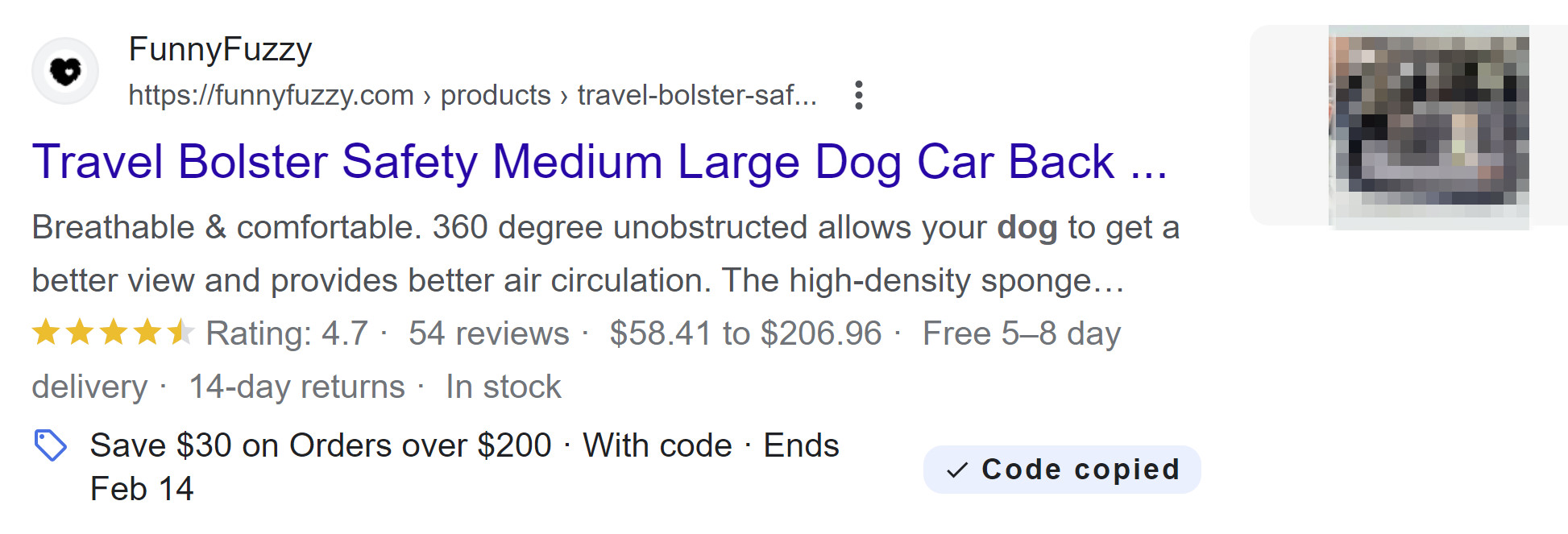 Google: Rich Result mit Gutscheincode