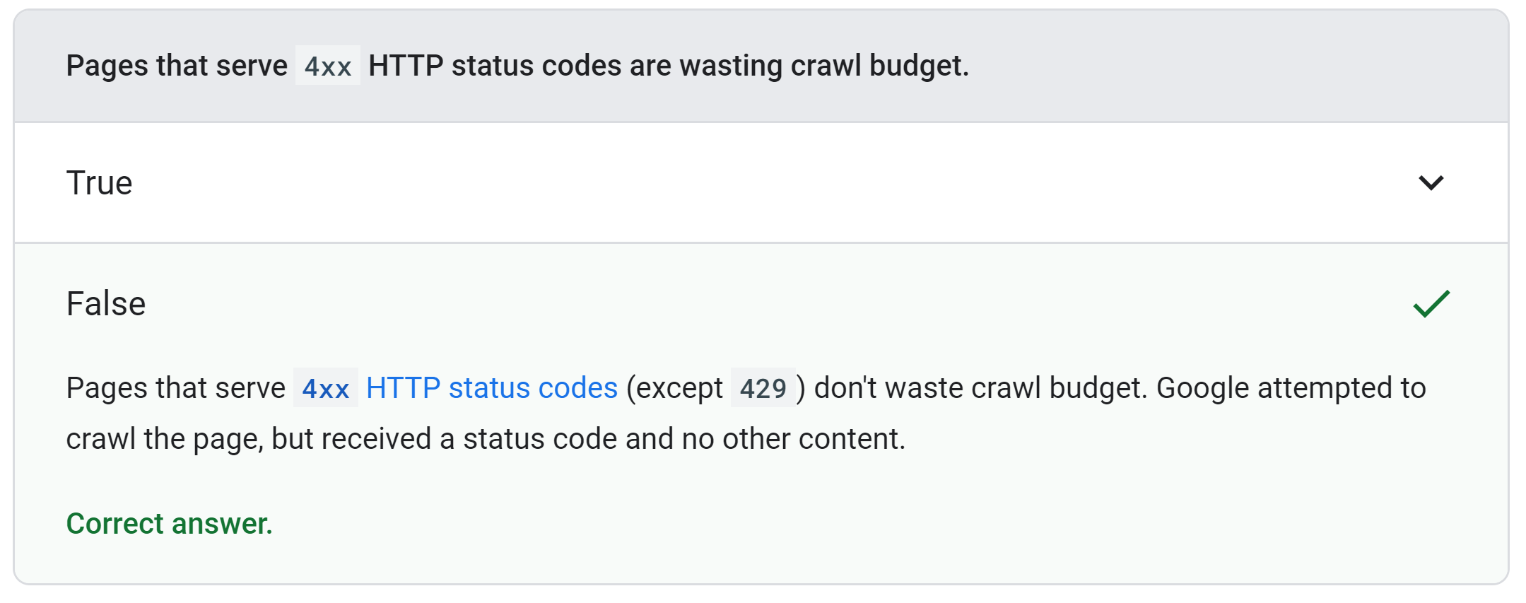 Google: Seiten mit 400er-Status gehen nicht zu Lasten des Crawl-Budgets