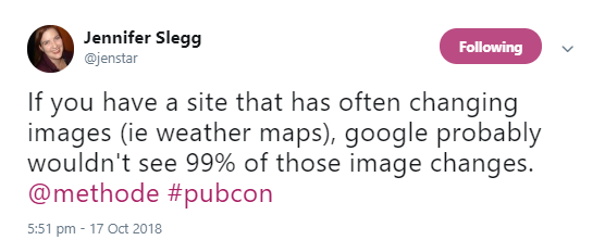 Google sieht 99 Prozent der Bildwechsel nicht