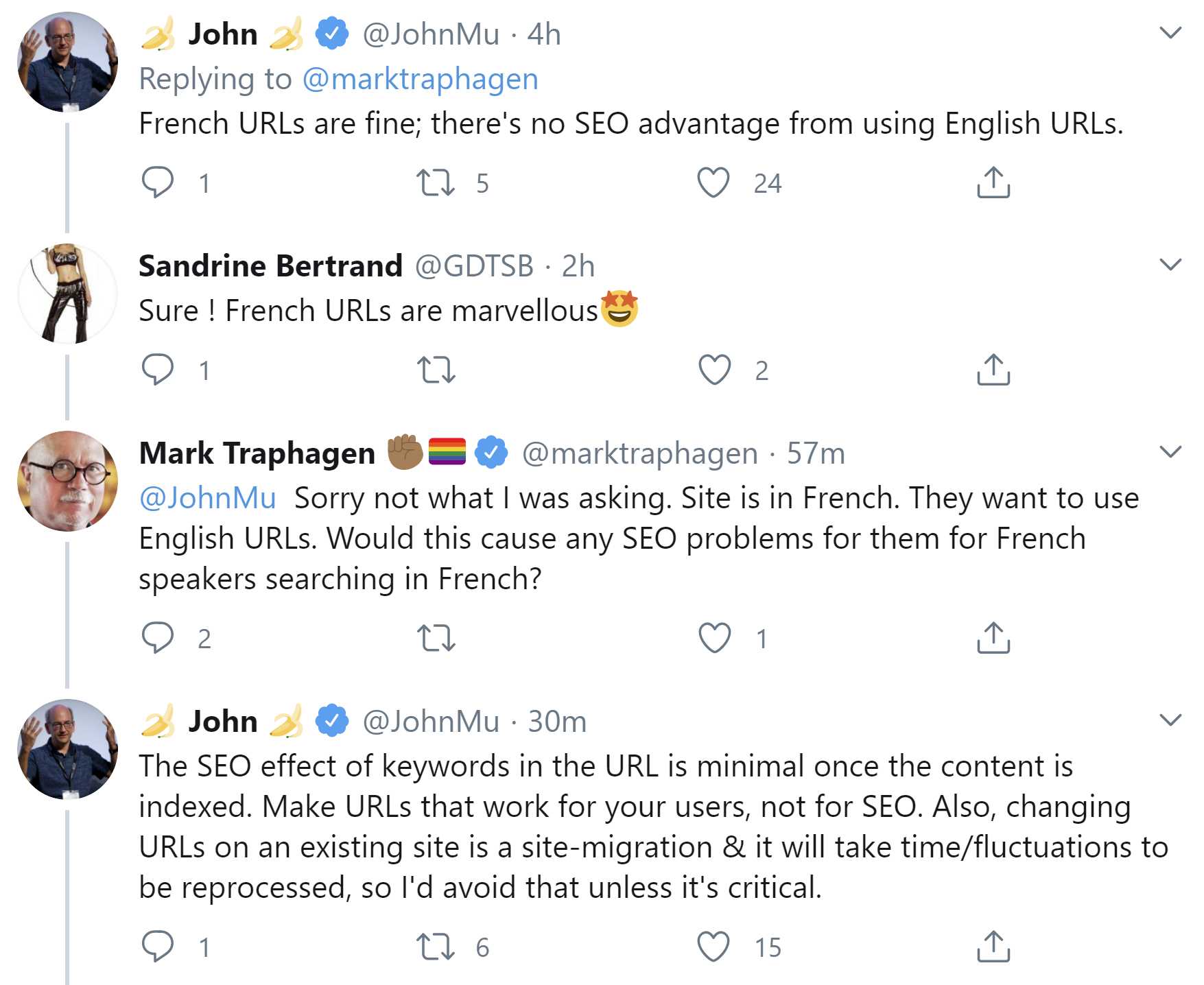 Google: Sprache der URLs spielt aus SEO-Sicht nur eine geringe Rolle