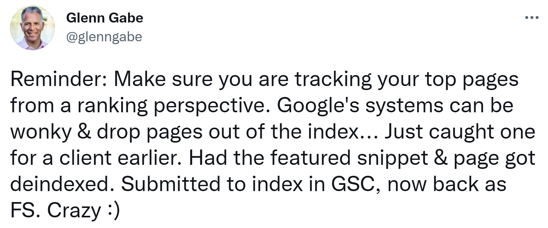 Google: Indexierung von Top-Seiten regelmäßig prüfen